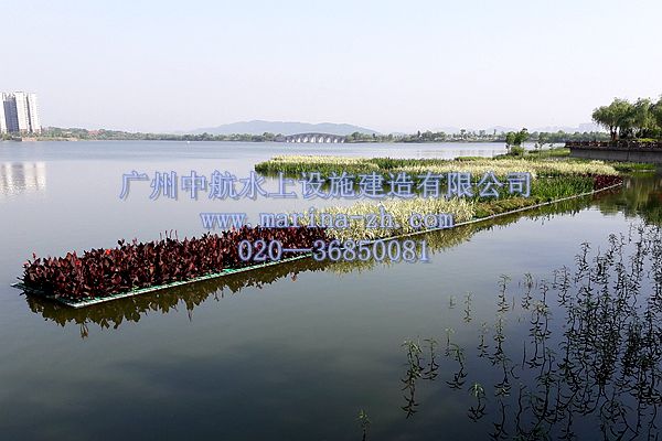 生態浮島 生態浮床 廣州中航水上設施建造有限公司
