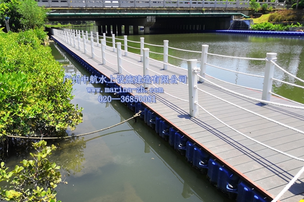 水上浮橋 水上平臺(tái) 浮筒橋 廣州中航水上設(shè)施建造有限公司